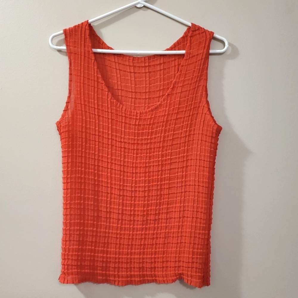 Babette - Mini Box Crinkle Tank - Size S